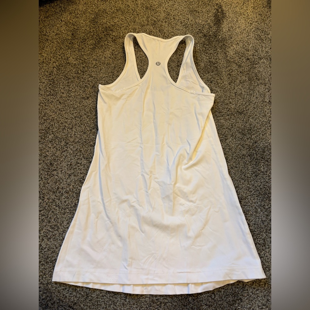 Lululemon White Racer Back Tank - Picture 3 of 3